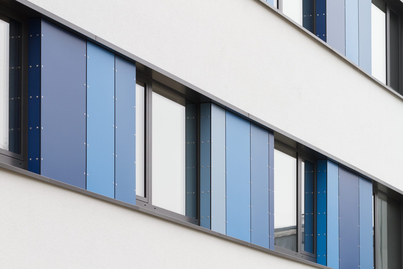 Ausbildungszentrum Mellendorf, Fassadendetail