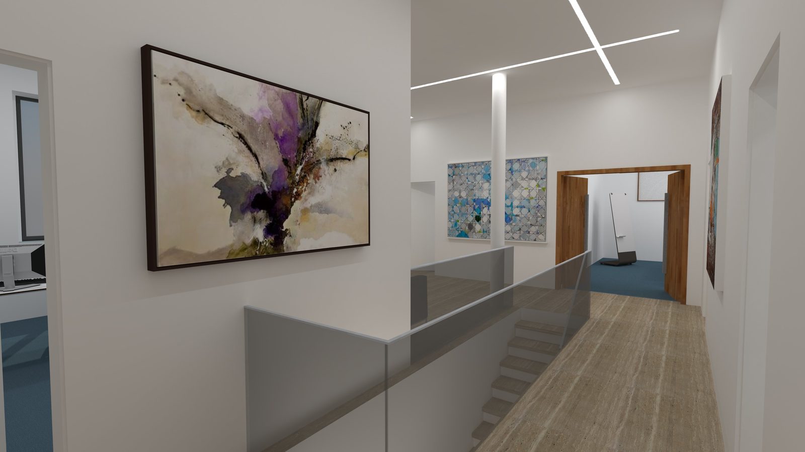 Umbau, Planungsvisualisierung Galerie